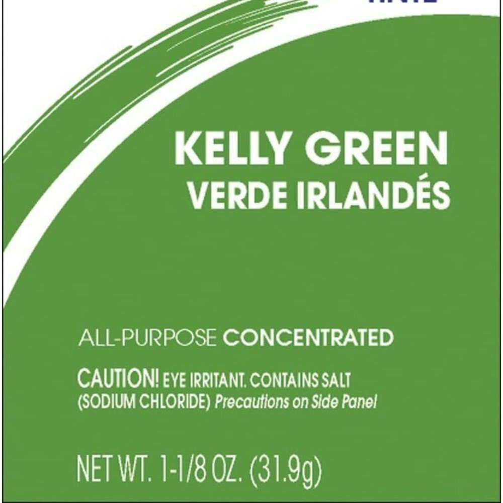 RIT KELLY GREEN OLOR POWDER DYE 1 1.8 BOX